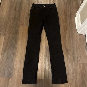 Size 7 Indigo Rein Black Jeans